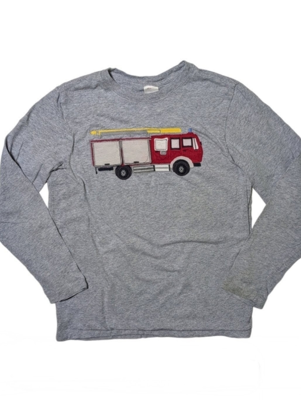 Hanna Lift-the-Flap Firetruck Applique Tee